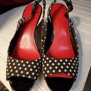 Polka Dot high heels